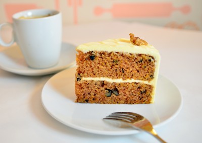 Carrot & Walnut Cheese Slice Cake - $5.20 for 1 serving