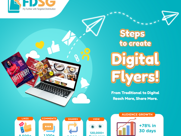 How to Create a Digital Flyer on FDSG in 6 Easy Steps
