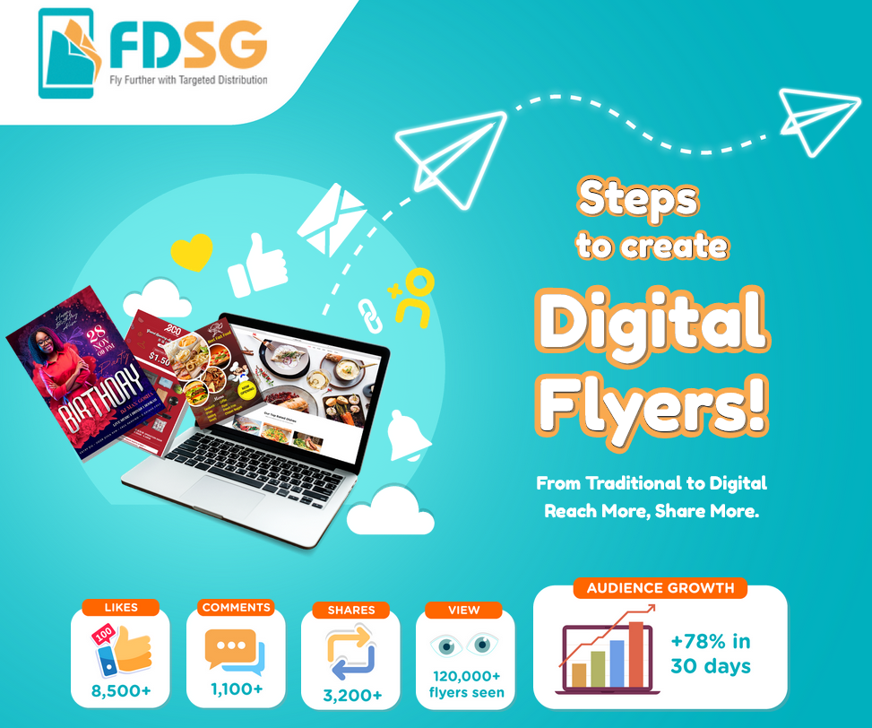How to Create a Digital Flyer on FDSG in 6 Easy Steps